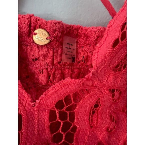 NEW Free People FP One Adella Bralette in Pink Size M - Picture 4 of 6